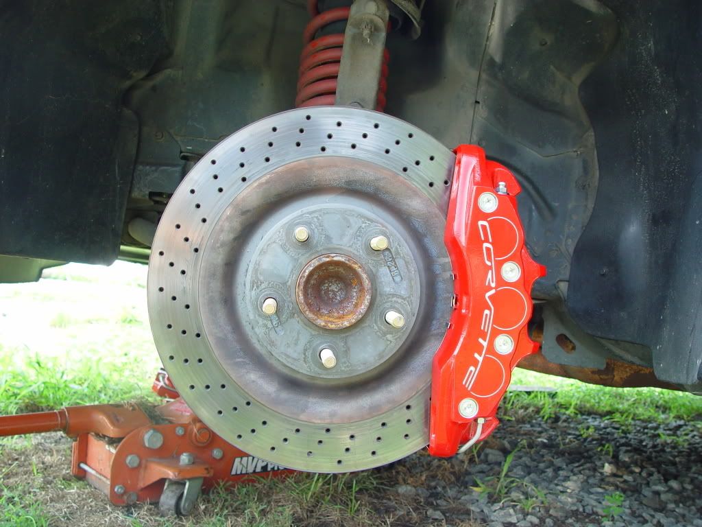 C6 Z06 brakes installed(pics) LS1TECH Camaro and Firebird Forum